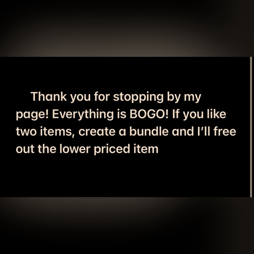 BOGO for Bundles!